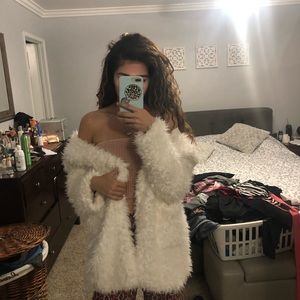 Fur coat